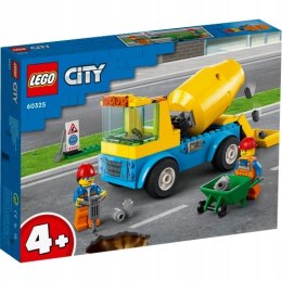 LEGO 60325 City - Ciężarówka z betoniarką