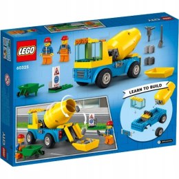 LEGO 60325 City - Ciężarówka z betoniarką