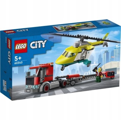 LEGO 60343 City - Laweta helikoptera ratunkowego