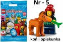 LEGO 71032 MINIFIGURES - Seria 22: nr 5 Koń i opiekunka