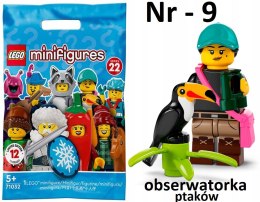 LEGO 71032 MINIFIGURES - Seria 22: nr 9 Obserwatorka ptaków