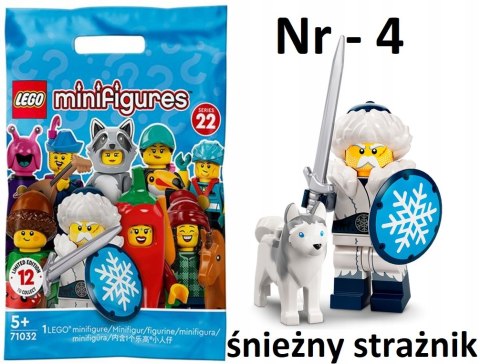 LEGO 71032 MINIFIGURES - Seria 22: nr 4 Śnieżny strażnik