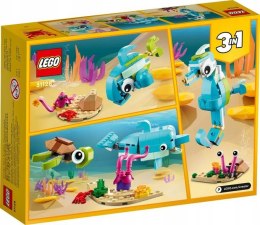 LEGO 31128 Creator 3w1 - Delfin i żółw