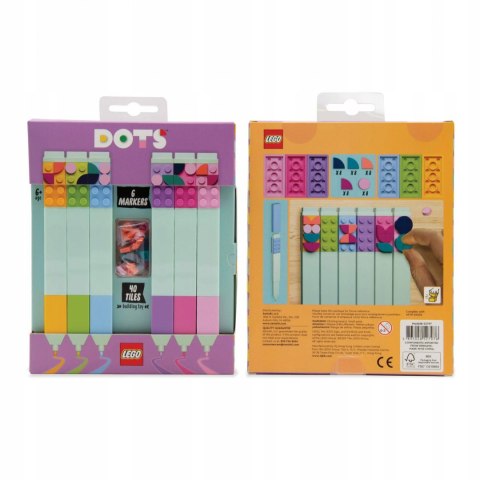 LEGO 52797 - Zestaw 6 flamastrów - DOTS LEGO 52797 - Zestaw 6 flamastrów - DOTS