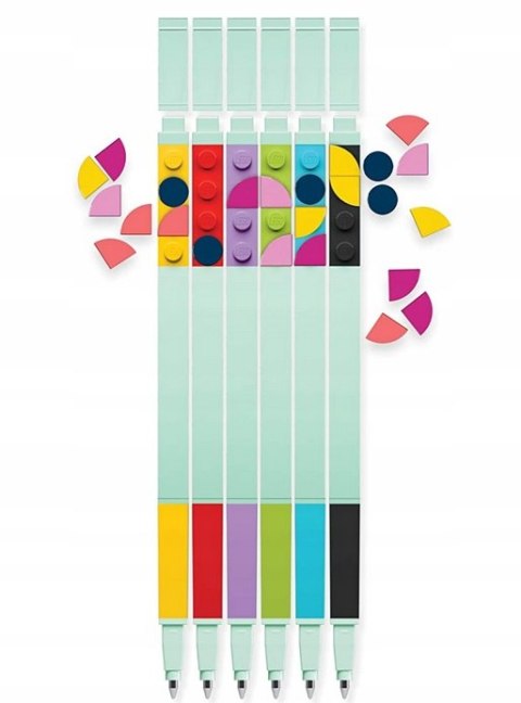 LEGO 52798 - Zestaw 6 długopisów - DOTS LEGO 52798 - Zestaw 6 długopisów - DOTS