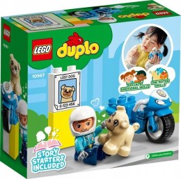 LEGO 10967 Duplo - Motocykl policyjny