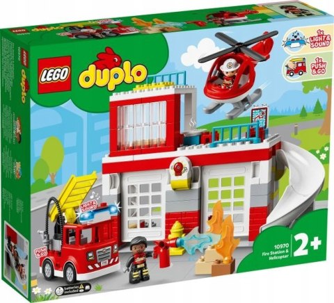 LEGO 10970 Duplo - Remiza strażacka i helikopter