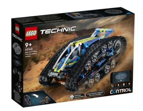 LEGO 42140 Technic - Zmiennokształtny pojazd sterowany przez aplikację