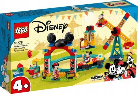 LEGO 10778 Mickey i przyjaciele - Miki, Minnie i Goofy w wesołym miasteczku