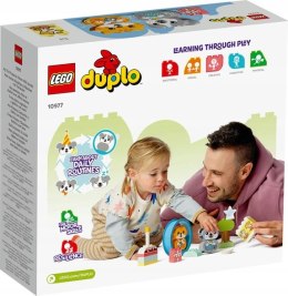 LEGO 10977 Duplo - Mój pierwszy szczeniak i kotek z odgłosami