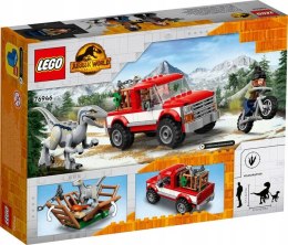 LEGO 76946 Jurassic World - Schwytanie welociraptorów Blue i Bety