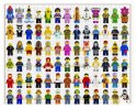 LEGO 62278 - PUZZLE - Minifigures LEGO