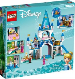 LEGO 43206 Disney Princess - Zamek Kopciuszka i Księcia z bajki