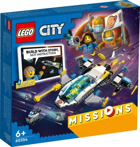 LEGO 60354 City - Wyprawy badawcze statkiem marsjańskim