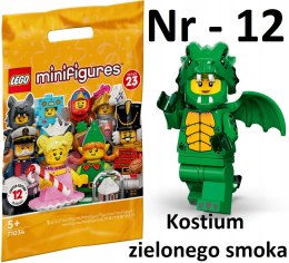 LEGO 71034 MINIFIGURES - Seria 23: nr 12 Kostium zielonego smoka