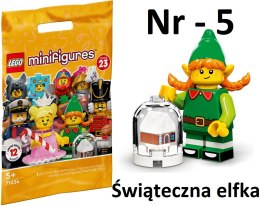 LEGO 71034 MINIFIGURES - Seria 23: nr 5 Świąteczna elfka