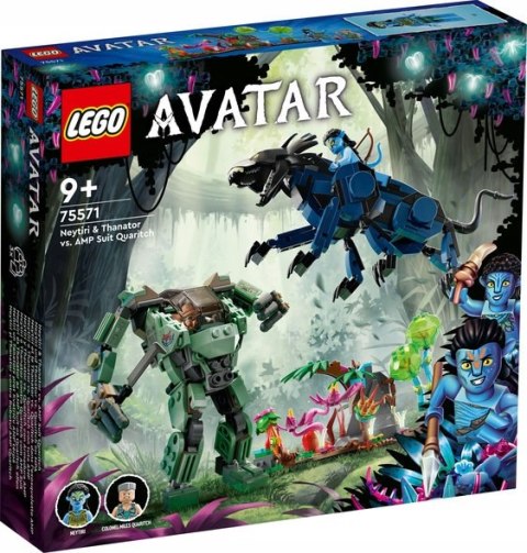 LEGO 75571 Avatar - Neytiri i Thanator kontra Quaritch w kombinezonie PZM