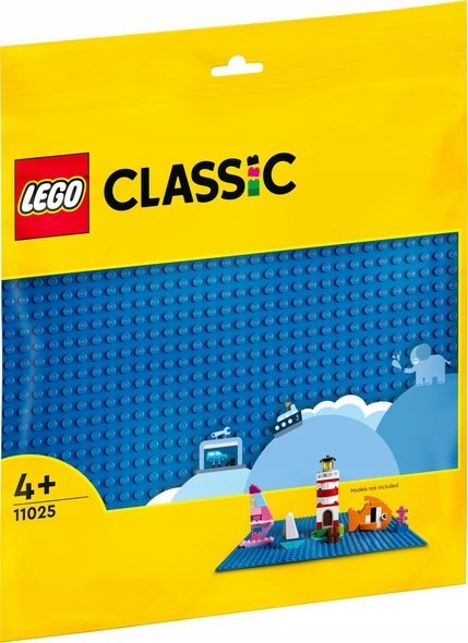 LEGO 11025 CLASSIC - Niebieska płytka konstrukcyjna