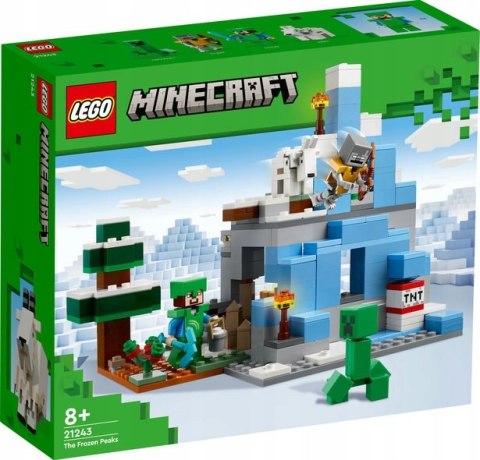 LEGO 21243 Minecraft - Ośnieżone szczyty