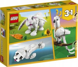 LEGO 31133 Creator 3w1 - Biały królik