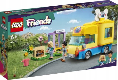 LEGO 41741 Friends - Furgonetka ratunkowa dla psów