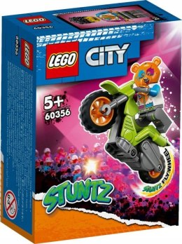 LEGO 60356 City - Motocykl kaskaderski z niedźwiedziem