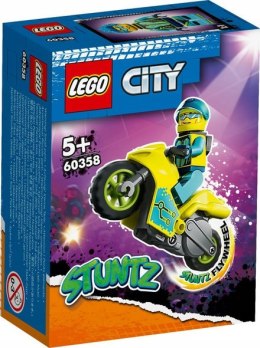 LEGO 60358 City - Cybermotocykl kaskaderski