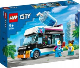 LEGO 60384 City - Pingwinia furgonetka ze slushem