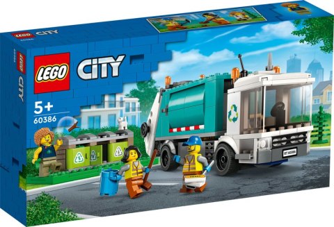 LEGO 60386 City - Ciężarówka recyklingowa