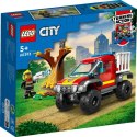 LEGO 60393 City - Wóz strażacki 4x4 - misja ratunkowa