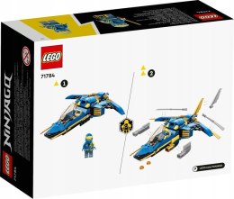 LEGO 71784 Ninjago - Odrzutowiec ponaddźwiękowy Jay’a EVO