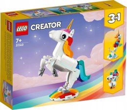 LEGO 31140 Creator 3w1 - Magiczny jednorożec