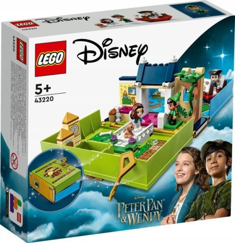 LEGO 43220 Disney Princess - Książka z przygodami Piotrusia Pana i Wendy