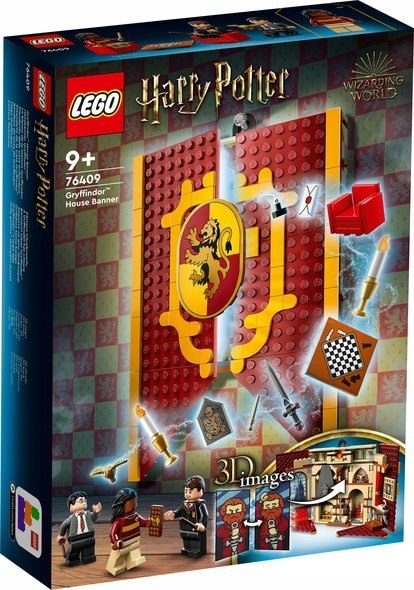 LEGO 76409 Harry Potter - Flaga Gryffindoru