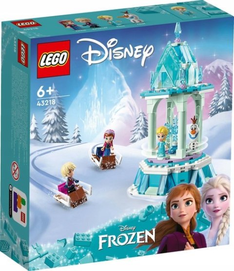 LEGO 43218 Disney Princess - Magiczna karuzela Anny i Elzy