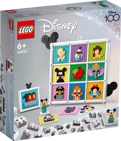 LEGO 43221 Disney - 100 lat kultowych animacji Disneya