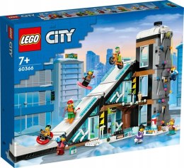 LEGO 60366 City - Centrum narciarskie i wspinaczkowe