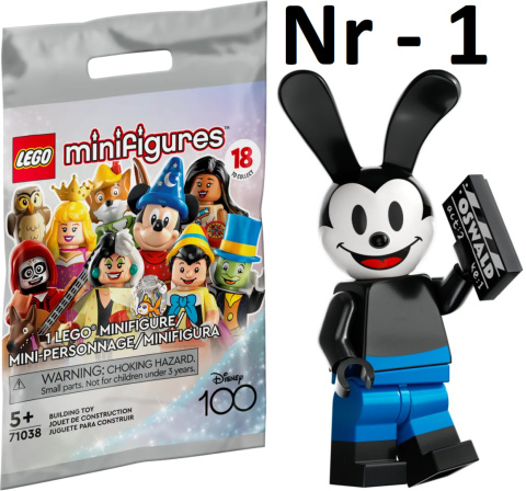 LEGO 71038 MINIFIGURES - DISNEY 100: nr 1 Królik Oswald