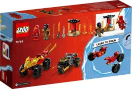 LEGO 71789 Ninjago - Bitwa samochodowo-motocyklowa między Kaiem a Rasem