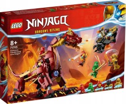 LEGO 71793 Ninjago - Lawowy smok zmieniający się w falę ognia