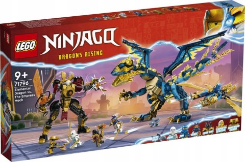 LEGO 71796 Ninjago - Smok żywiołu kontra mech cesarzowej