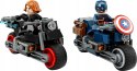 LEGO 76260 The infinity saga - Motocykle Czarnej Wdowy i Kapitana Ameryki