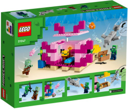 LEGO 21247 Minecraft - Dom aksolotla