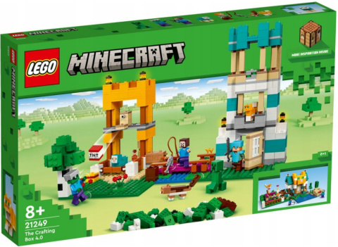 LEGO 21249 Minecraft - Kreatywny warsztat 4.0