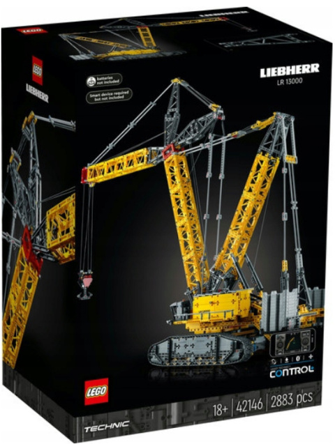 LEGO 42146 Technic - Żuraw gąsienicowy Liebherr LR 13000