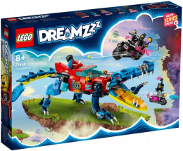 LEGO 71458 DREAMZzz - Krokodylowy samochód