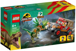 LEGO 76958 Jurassic World - Zasadzka na dilofozaura