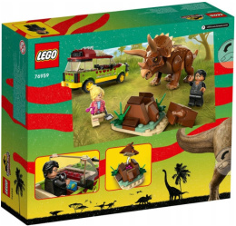 LEGO 76959 Jurassic World - Badanie triceratopsa