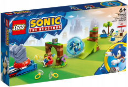 LEGO 76990 Sonic the Hedgehog - Sonic - wyzwanie z pędzącą kulą