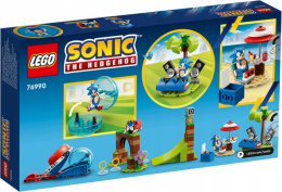 LEGO 76990 Sonic the Hedgehog - Sonic - wyzwanie z pędzącą kulą